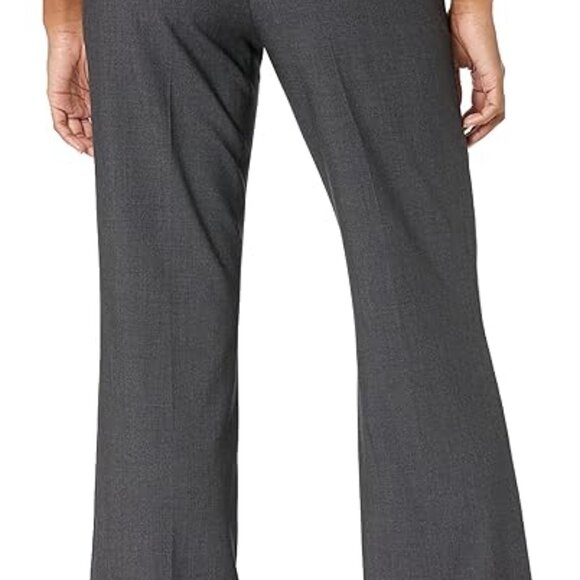 Calvin Klein Classic Fit Charcoal Grey Dress Pants 4P 4 Petite Suit Separate - Picture 2 of 2
